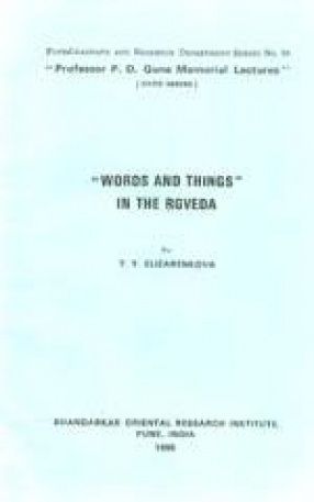 Words and Things in th Rgveda