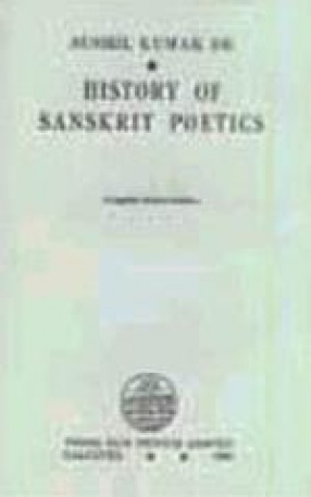 History of Sanskrit Poetics