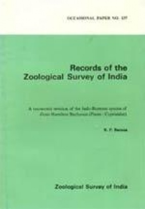 A Taxonomic Revision of the Indo-Burmese Species of Danio Hamilton Buchanan (Pisces: Cyprinidae)