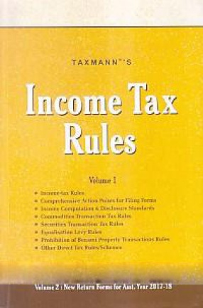 Taxmann's Income Tax Rules (In 2 Volumes)