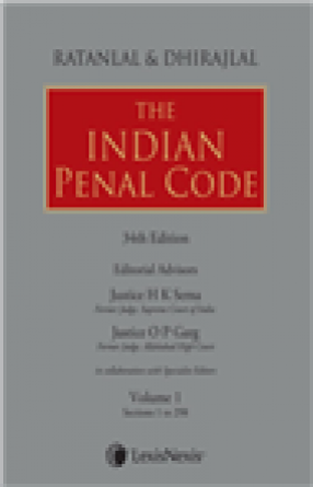Ratanlal & Dhirajlals The Indian Penal Code (In 2 Volumes)