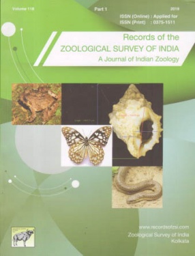 Records of the Zoological Survey of India: A Journal of Indian Zoology (Volume 118, Part 1)