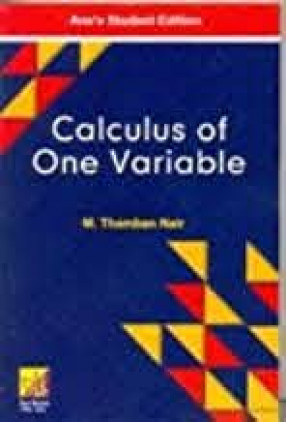 Calculus of One Variable: For Science and Engineering Students 